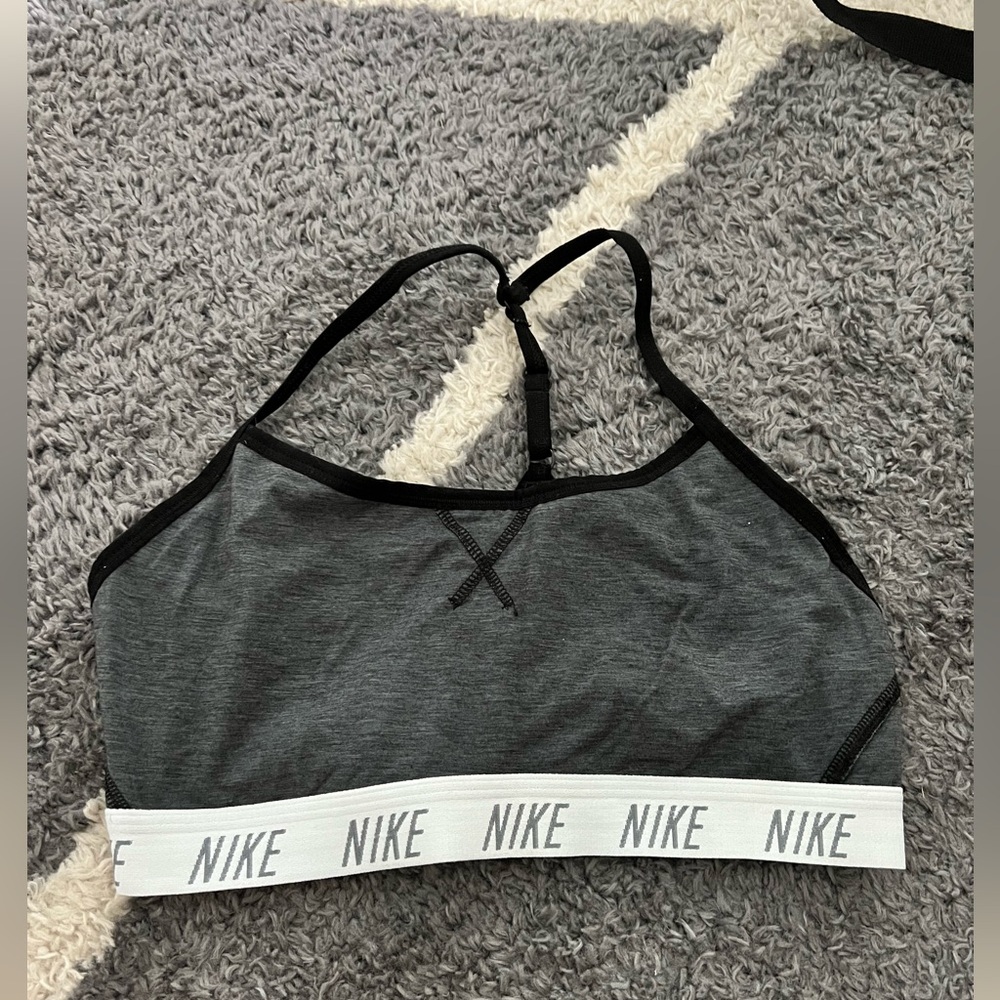 Nike Dri-Fit Grey Sports Bra